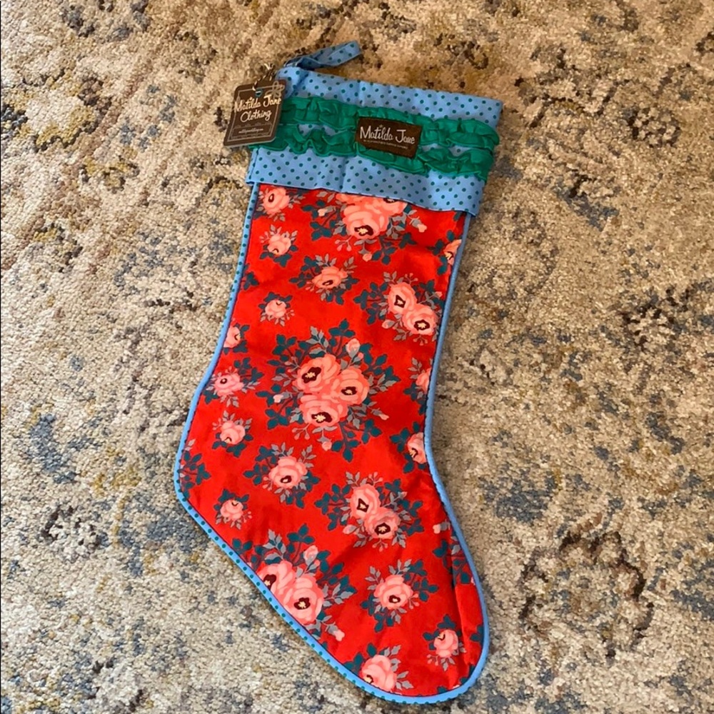 Matilda Jane Christmas Stocking NWT